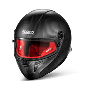 Kask zamknięty Sparco STEALTH RF CARBON czerwony (FIA)