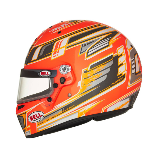 Kask Bell KC7-CMR PRO Champion pomarańczowy (CMR)