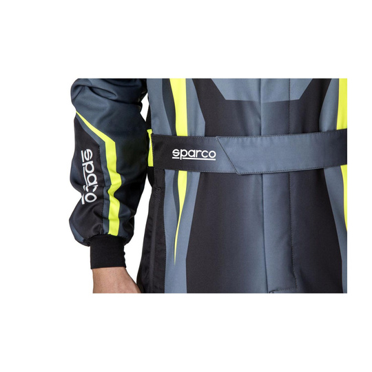 Kombinezon Sparco Prime K czarny/żółty (FIA)