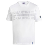 Koszulka t-shirt męska Sparco Martini Racing Big Logo biała