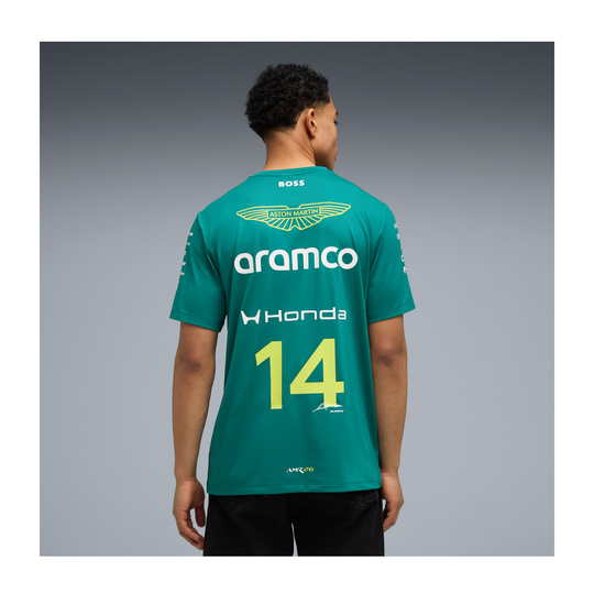 Koszulka t-shirt męska Alonso Team Aston Martin F1 2026