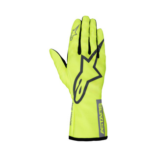 Rękawice Alpinestars Tech-1 K Race V2 Pure żółte/szare/srebrne