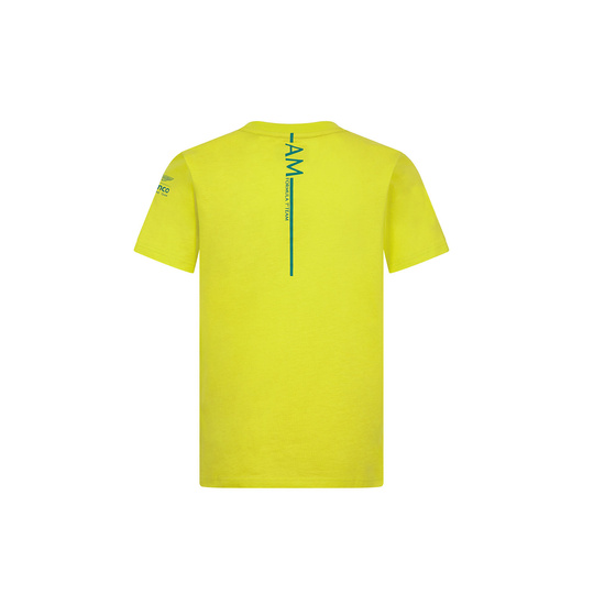 Koszulka t-shirt dziecięca Graphic Lime Aston Martin F1 2024