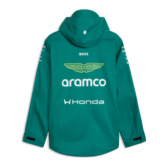 Kurtka męska przeciwdeszczowa Rain Team Aston Martin F1 2026