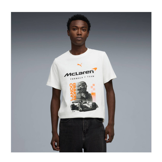 Koszulka t-shirt męska biała Lando Norris McLaren F1 2026