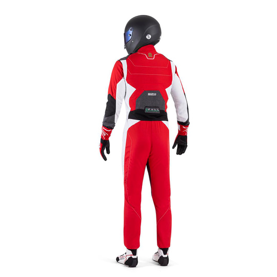 Kombinezon Sparco X-Light Full Efficiency czerwony (FIA)