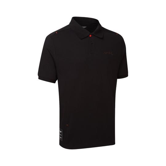 Koszulka polo AMR Logo Aston Martin Racing 2026 czarna
