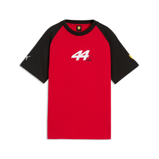 Koszulka t-shirt dziecięca Graphic Lewis Hamilton Scuderia Ferrari F1 2026 czerwona