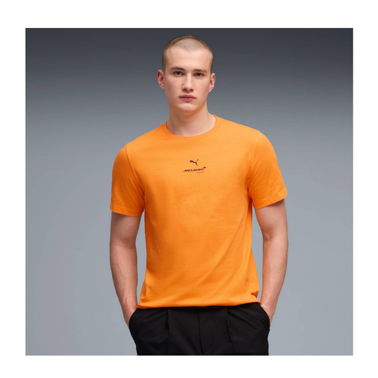 Koszulka t-shirt męska pomarańczowa Small Logo McLaren F1 2026