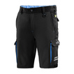 Spodenki Tech Sparco czarne/niebieskie