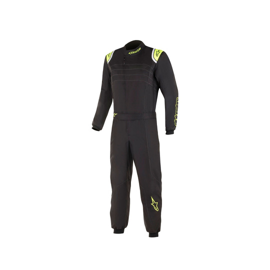 Kombinezon Alpinestars KMX-9 V3 czarny/żółty (FIA)
