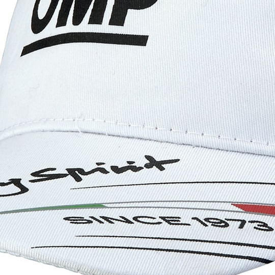 Czapka z daszkiem Racing Spirit OMP biała
