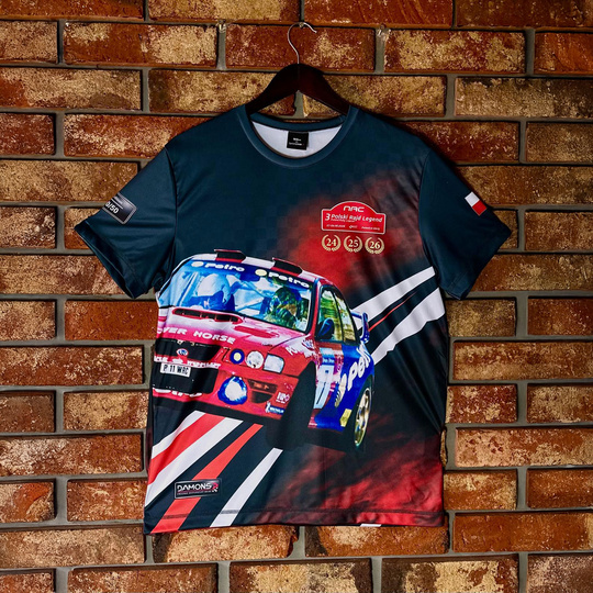 Koszulka t-shirt Kuzi "1999" Impreza WRC 