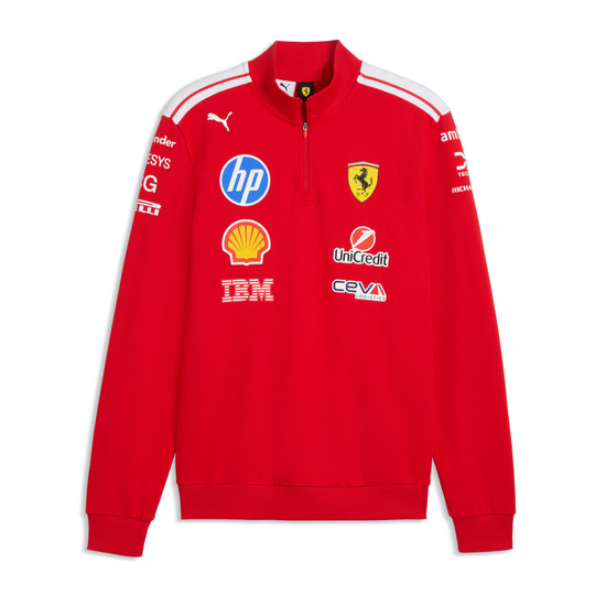 Bluza męska T7 Half Zip Team Ferrari F1 2026