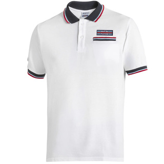 Koszulka polo Martini Pocket Sparco biała