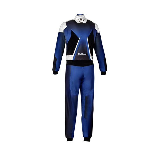 Kombinezon Sparco Prime K niebieski/biały (FIA)