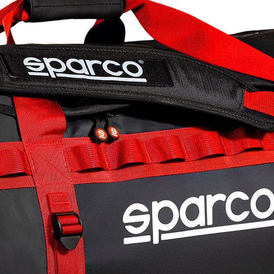 Torba DAKAR-L Sparco czarna/czerwona