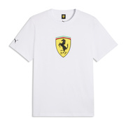 Koszulka t-shirt Large Logo Scuderia Ferrari F1 2026 biała