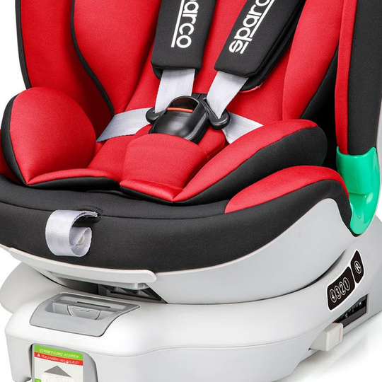 Fotelik dziecięcy Sparco SK6000I Evo czerwony