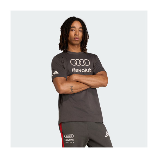 Koszulka t-shirt męska DNA Graphic szara Audi F1 2026