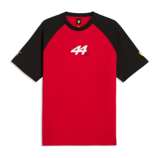 Koszulka t-shirt Lewis Hamilton Graphic Scuderia Ferrari F1 2026 czerwona