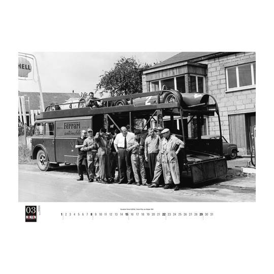 Kalendarz ścienny McKlein Motorsport Classic 2026