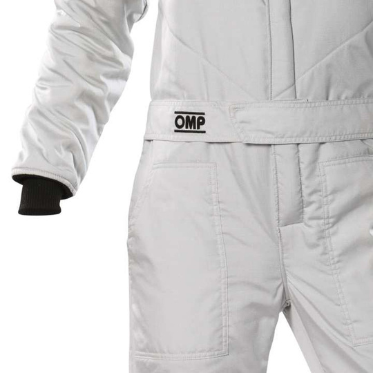 Kombinezon OMP FIRST-S MY20 srebrny (FIA)