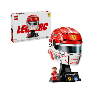 Model kasku LEGO Charles Leclerc Scuderia Ferrari HP