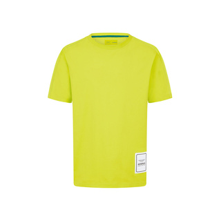 Koszulka t-shirt Logo Aston Martin F1 limonkowa