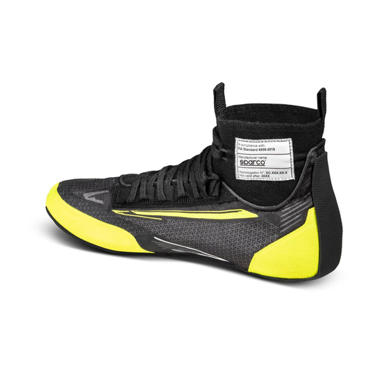 Buty Sparco Superleggera MY23 czarne/żółte (FIA)