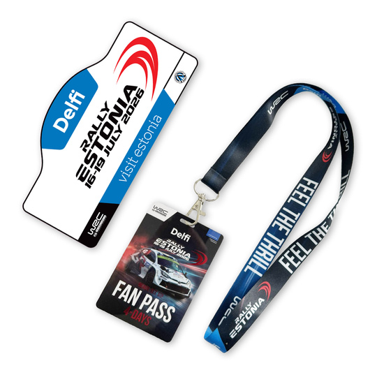 Karnet Rally Fan Pass 4 dni WRC Delfi Rally Estonia 2026