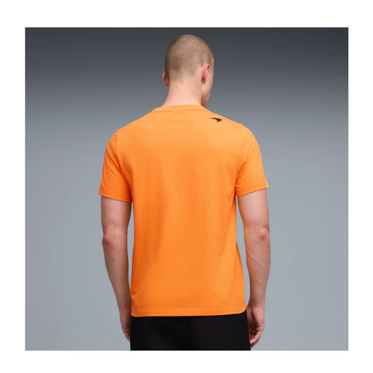 Koszulka t-shirt męska pomarańczowa Small Logo McLaren F1 2026