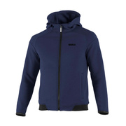 Bluza męska z kapturem Sparco Full Zip MY25 granatowa