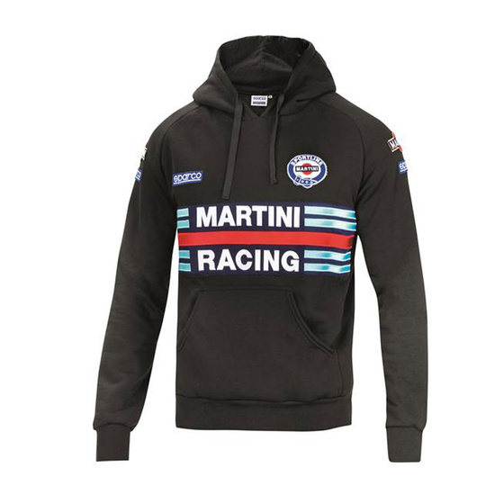 Bluza z kapturem Martini Racing Sparco czarna