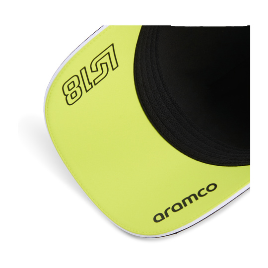 Czapka baseballowa męska czarna Stroll Team Aston Martin F1 2026