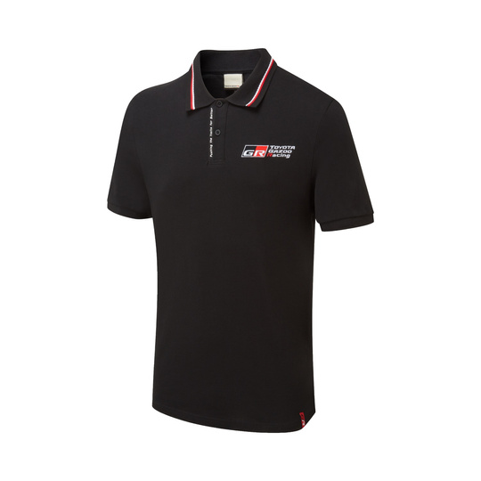 Koszulka polo GR Logo Toyota Gazoo Racing 2026 czarna