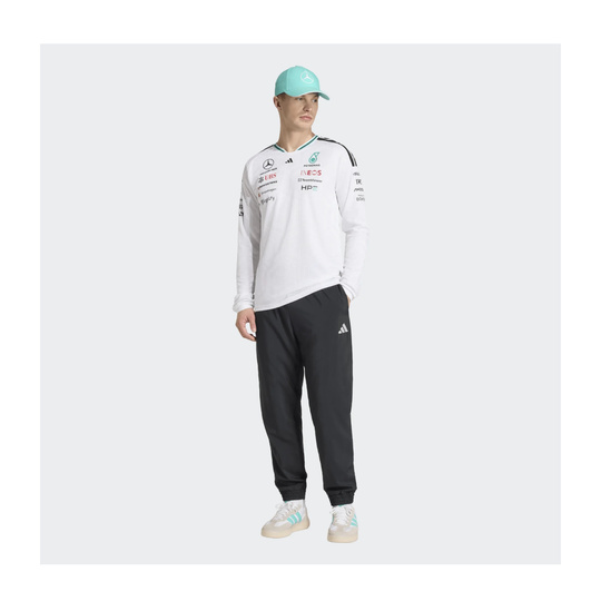 Koszulka z długim rękawem Authentic Team Mercedes AMG F1 2026 biała