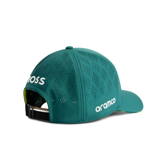 Czapka baseballowa męska zielona Team Aston Martin F1 2025