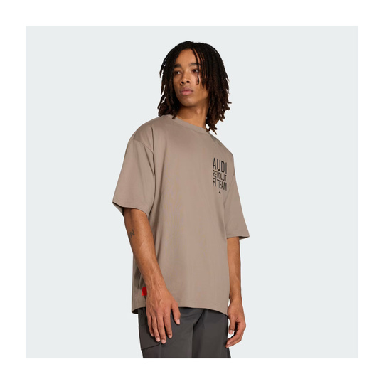 Koszulka t-shirt męska Elevated Graphic brązowa Audi F1 2026