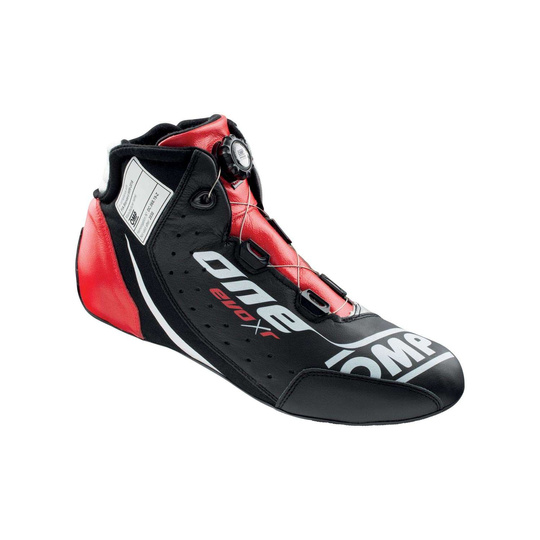 Buty OMP One EVO X R czarne/czerwone (FIA)