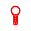 Zaczep holowniczy czerwony SPARCO FIA 80 mm