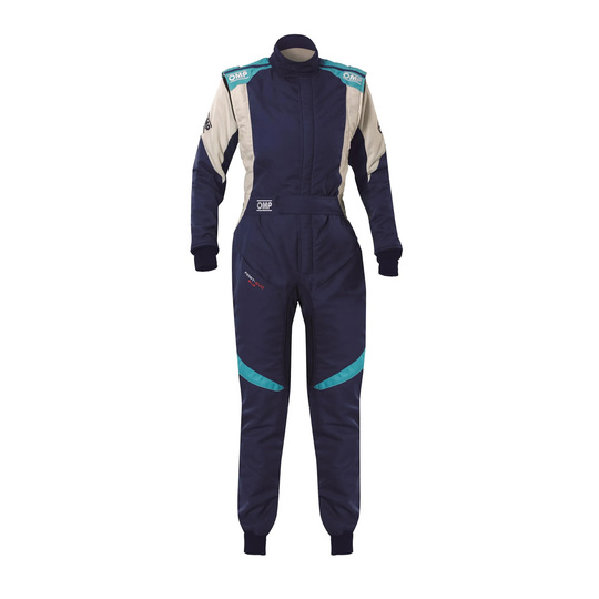 Kombinezon OMP First Evo Elle MY25 granatowy (FIA)