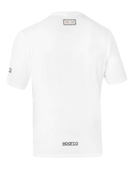 Koszulka t-shirt Targa Florio Merzario #AM1 Sparco biała