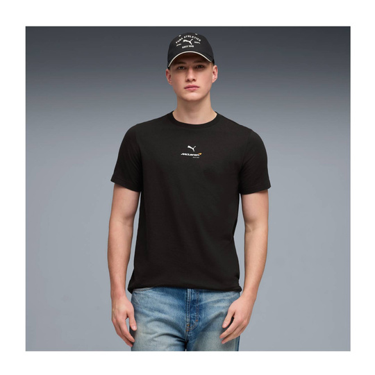 Koszulka t-shirt męska czarna Small Logo McLaren F1 2026