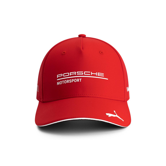 Czapka z daszkiem Team Porsche Motorsport 2026 czerwona