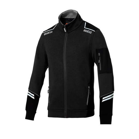 Bluza rozpinana Tech Sparco czarna/szara