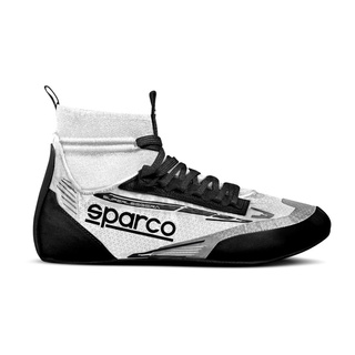Buty wyścigowe Sparco SUPERLEGGERA MY23 biało-czarne FIA