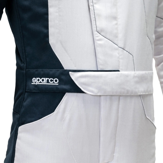 Kombinezon Sparco Sprint Advanced Asymetrical srebrny (FIA)