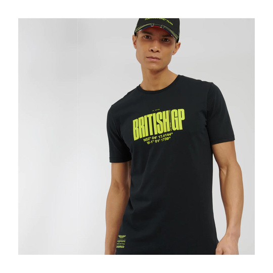 Koszulka t-shirt męska Silverstone Aston Martin F1 