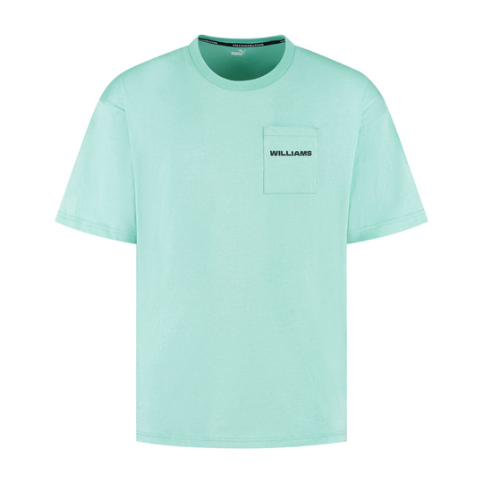Koszulka t-shirt męska Oversized zielona Williams Racing 2025